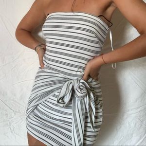 Striped NWT bodycon dress